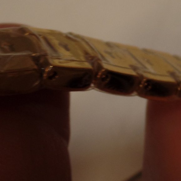 Boum Golftone Orange Face Watch 8" Pre Owned Condi - Picture 11 of 11